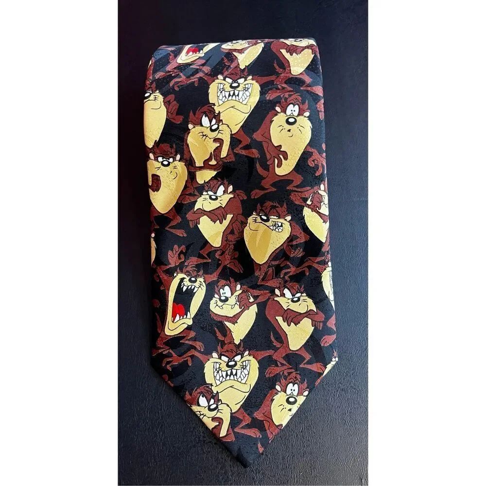 Loony Tunes Tasmanian Devil tie